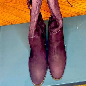 Frances Suede Tall Boots